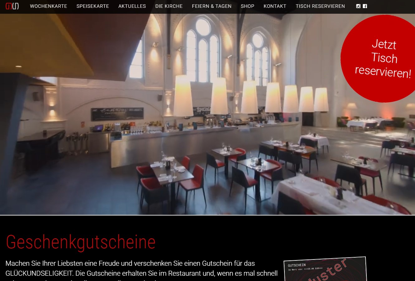 Glück und Seligkeit Restaurant, Bar und Lounge in Bielefeld