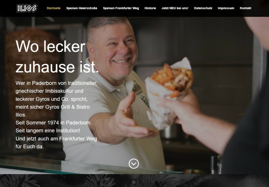 Gyros Grill & Bistro Ilios griechische Köstlichkeiten in Paderborn