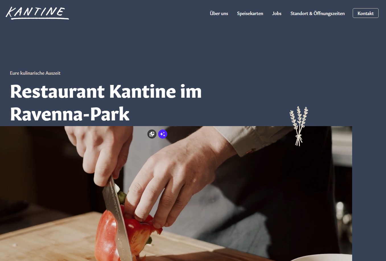 Kantine mit Köstlichkeiten in Halle Westfalen