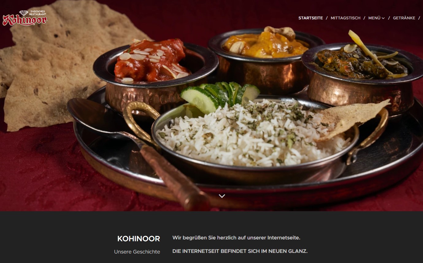 Kohinoor – Ihr indisches Restaurant in Bielefeld