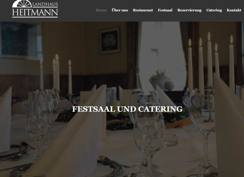 Landhaus Heitmann Ihr Restaurant in Herzebrock-Clarholz