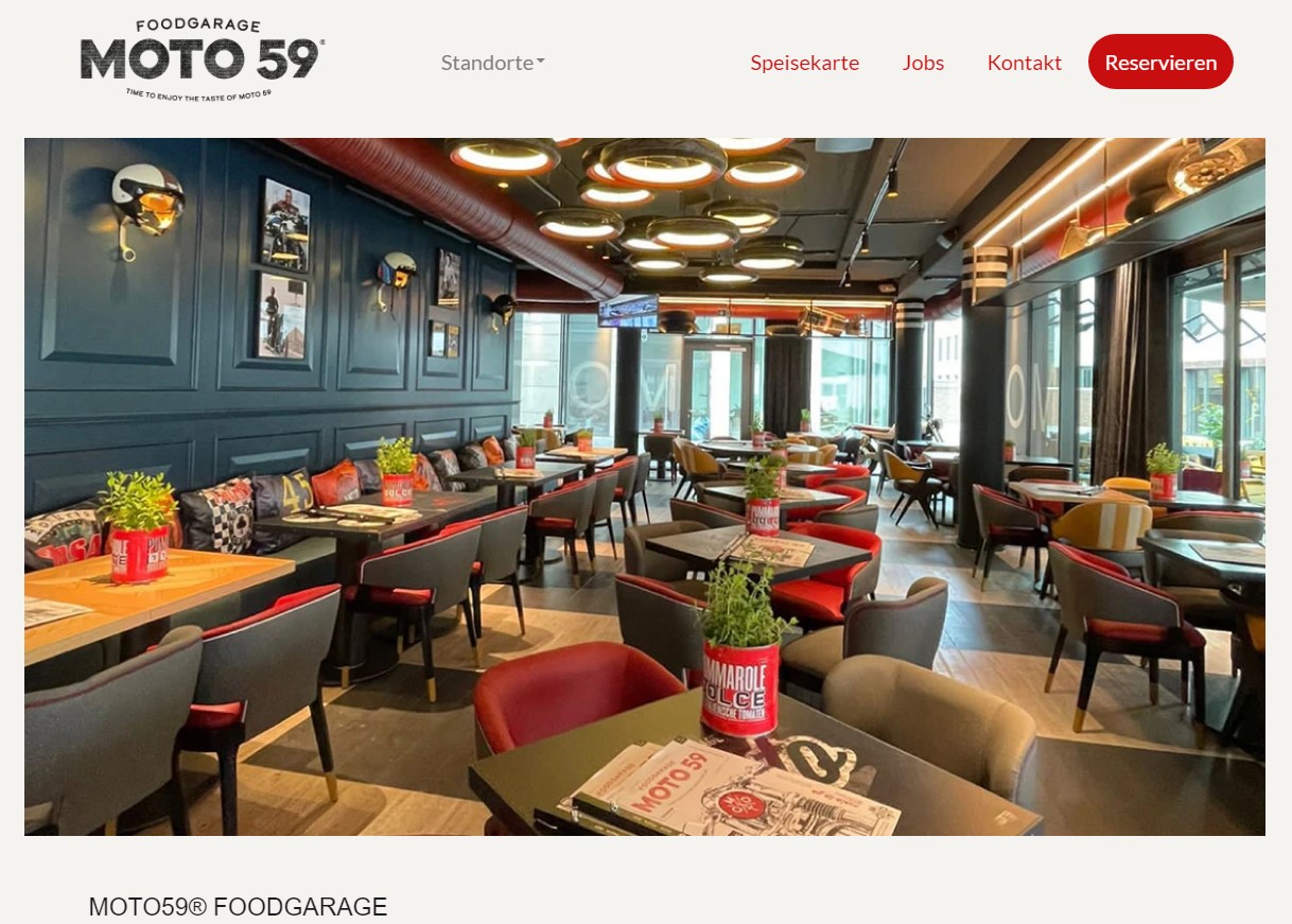 MOTO59® FOODGARAGE - Wir lieben gutes Essen