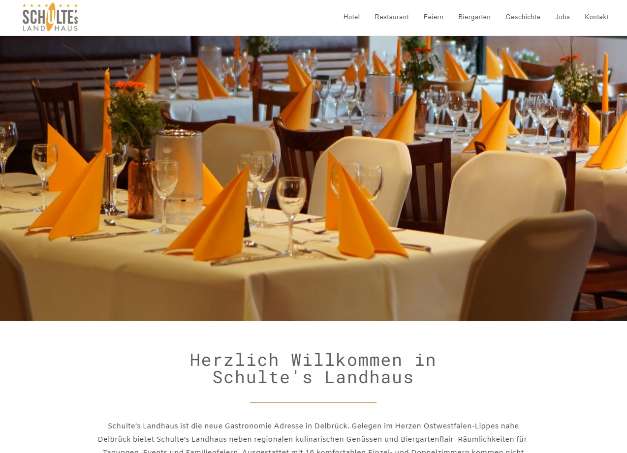 Schulte's Landhaus Gastronomisches Erlebnis in Delbrück