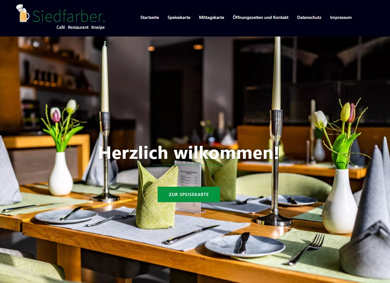 Siedfarber Restaurant, Cafe und Kneipe in Delbrück