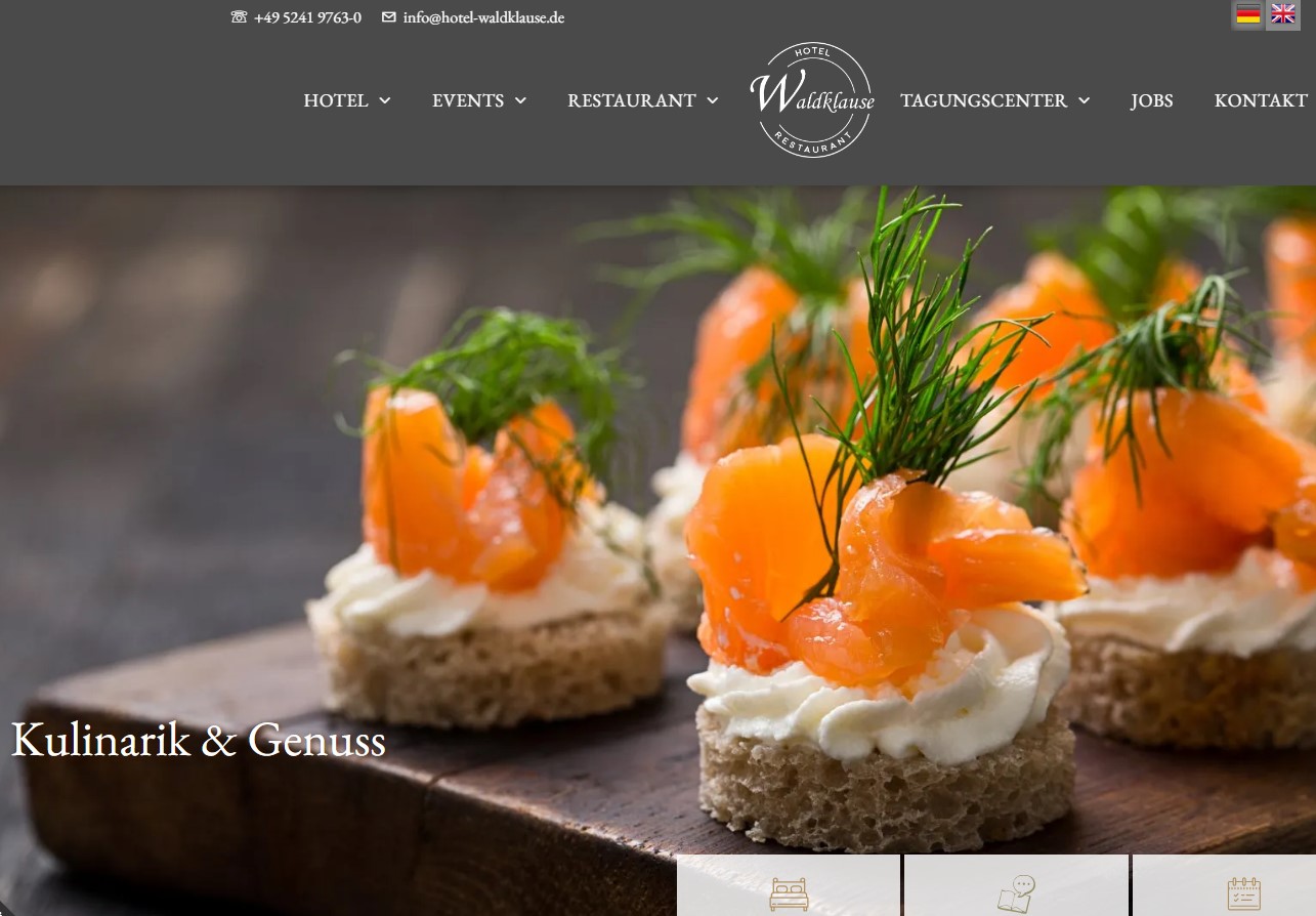 Waldklause Ihr Restaurant in Gütersloh für genussvolles Speisen