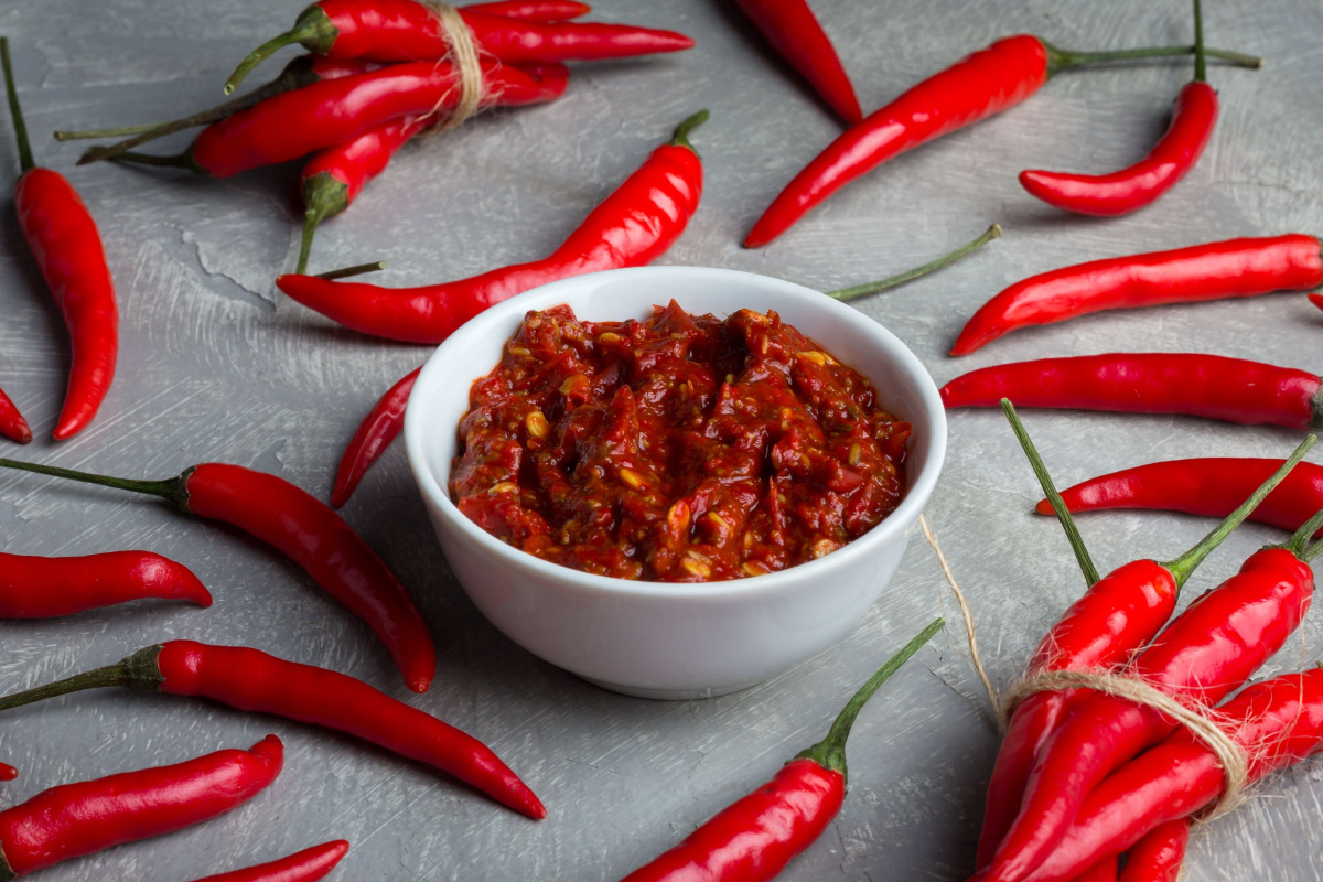 Feurige Hot Sauce Für Liebhaber würziger Aromen