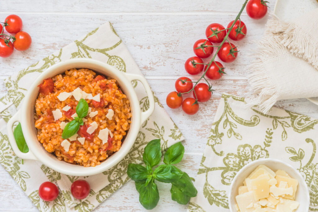 Mediterraner Klassiker Tomatenrisotto leicht gemacht