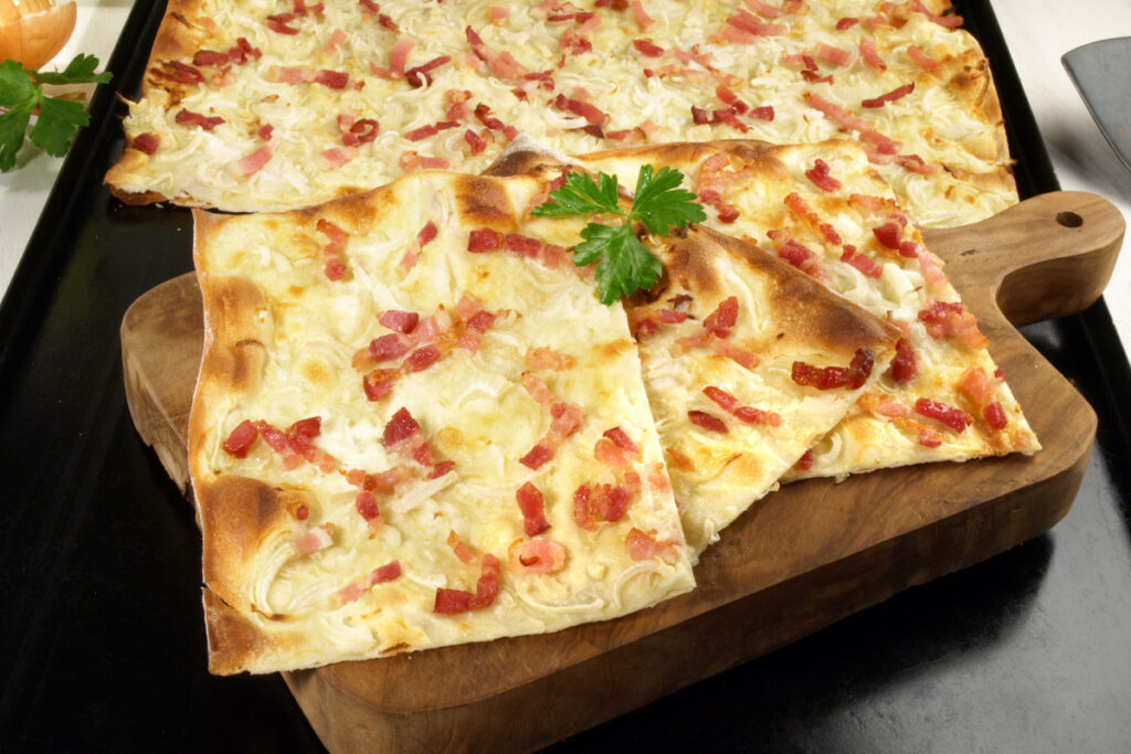 Flammkuchen für Genießer Schnell und lecker