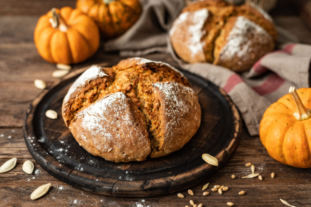 Kürbisbrot für den Herbst Das perfekte Begleiter