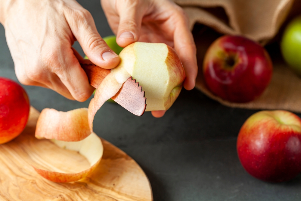 Äpfel schälen oder nicht Was man über die Schale wissen sollte