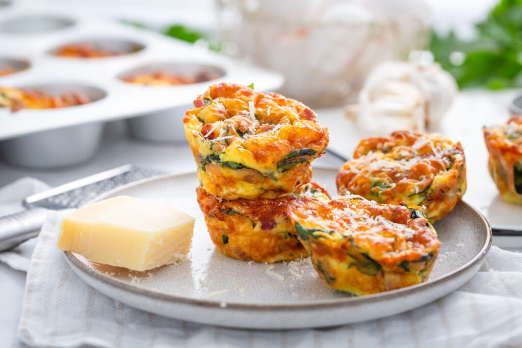 Der perfekte Start in den Tag Herzhafte Eiermuffins
