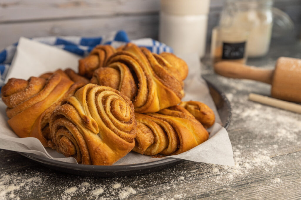 Die perfekte Begleitung zum Kaffee Butterweiche Franzbrötchen