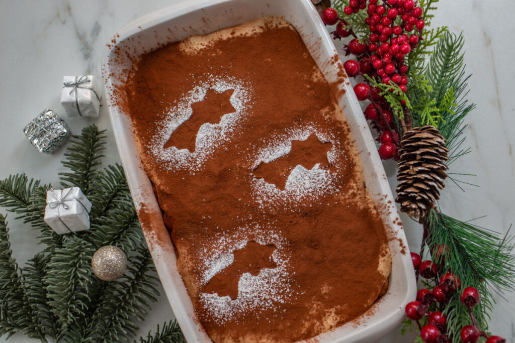 Weihnachtliches Tiramisu mit Spekulatius und Mascarpone