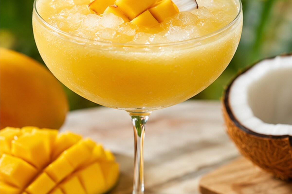 Pfirsich-Himbeer-Sangria mit Eis und frischen Zutaten