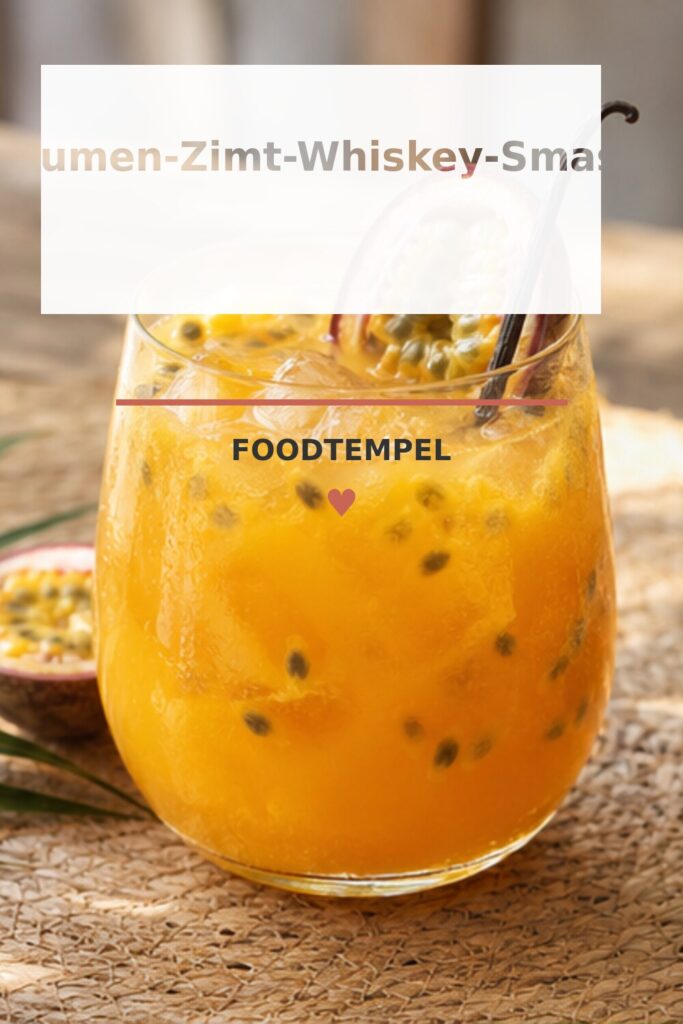 Pinterest-Bild für Pflaumen-Zimt-Whiskey-Smash